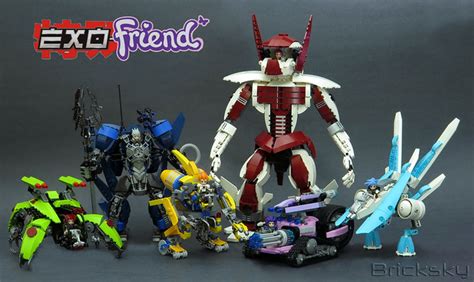 8mo · unpixelled · r/lego. When LEGO themes collide: Exo-Force + Friends = Exo-Friends | The Brothers Brick | The Brothers ...