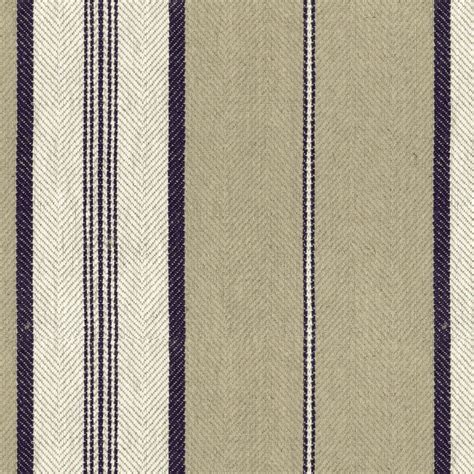 Upholstery Fabric Troon Ian Mankin For Curtains Striped Linen