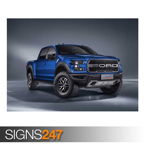 2017 Ford F 150 Raptor 9166 Car Poster Photo Poster Print Art All