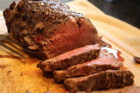 Bake, uncovered, at 425 degrees for 55 to 60 . The Roediger House: Meal No. 481: Roasted Beef Tenderloin ...