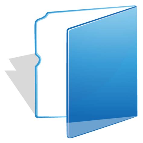 Blue Folder Icon Free Download On Iconfinder