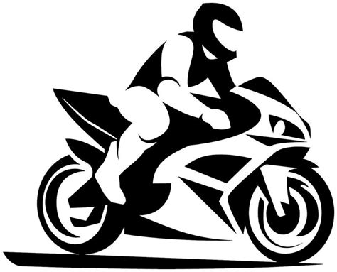 Sportbike Rider Motorcycle Side View Vinyl Decal Sticker R1 R6 Cbr Gsxr
