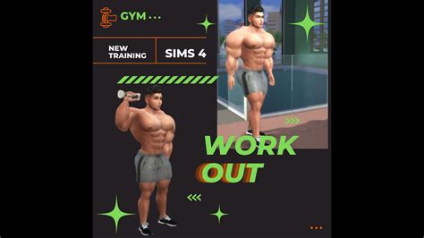 Big Body Builder Work Out Sims 4 Youtube