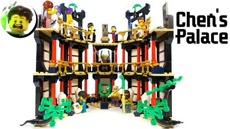 Custom Lego Master Chens Palace From 71735 Ninjago Legacy Tournament