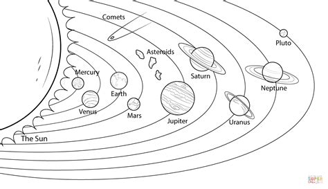 Comet Coloring Page at GetColorings.com | Free printable colorings