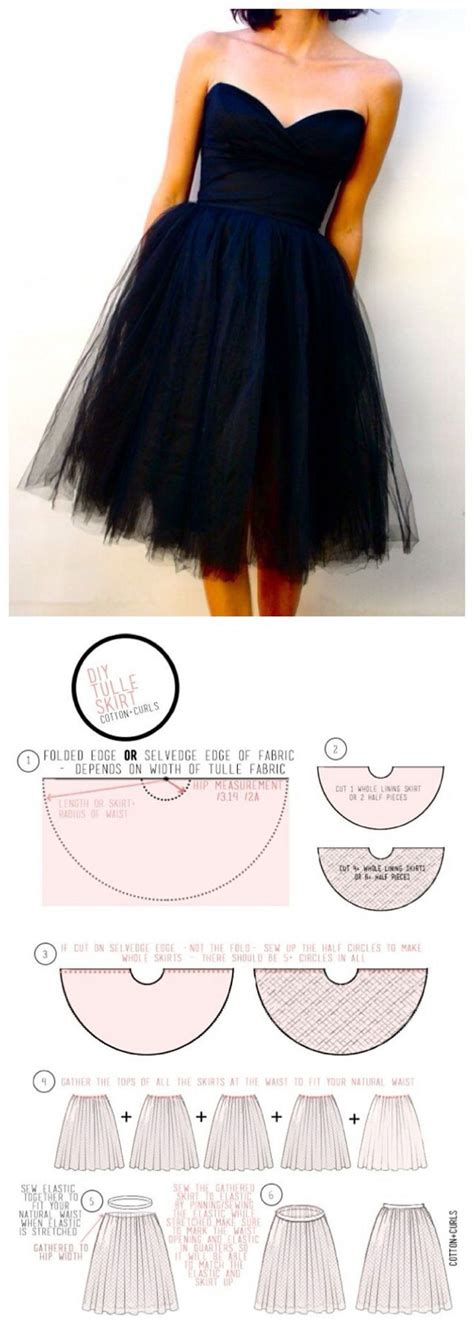 Diy Tulle Skirt Gorgeous Skirt Sewing Pattern For Special Occasions