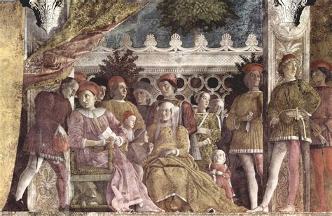 The Court Of The Gonzaga 1474 Andrea Mantegna