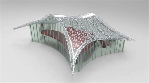 Space Frame Shed 3d Warehouse