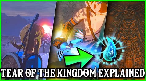 Top 5 New Zelda Tears Of The Kingdom Theories Tears Sage Medallions