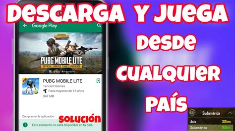 Prepare to land and fight to be the last one standing! ️Cómo Descargar Pubg Mobile LITE desde la Play Store y ...