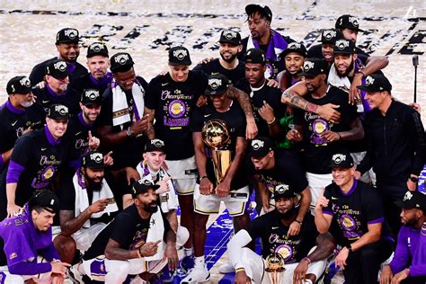 Lakers Conquer 17th Nba Title James Earns Nba Finals Mvp Los Angeles