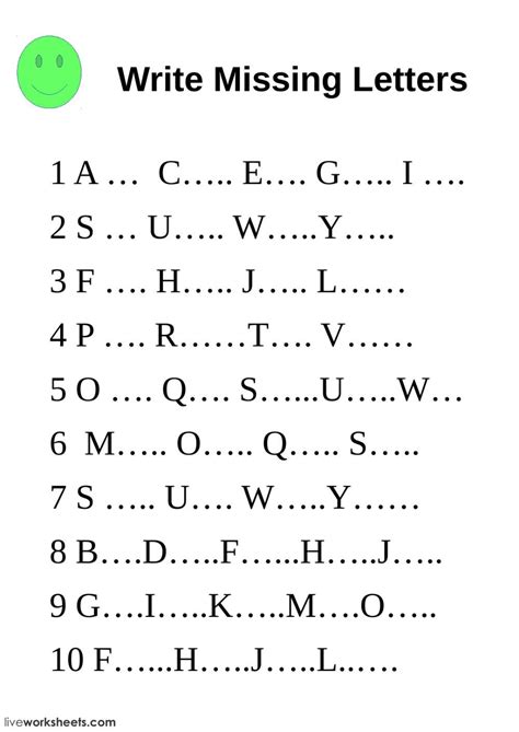 The Alphabet Interactive And Downloadable Worksheet You Can Do The Exercis Alphabet Letter