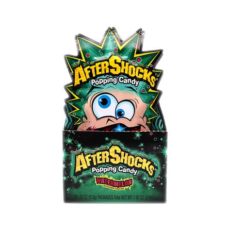 Aftershocks Popping Watermelon Casani Candy Co