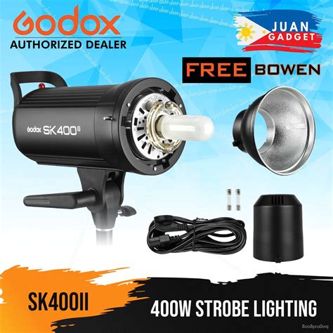 Godox Sk400ii 400w 400ws Gn65 Professional Studio Flash Light Strobe