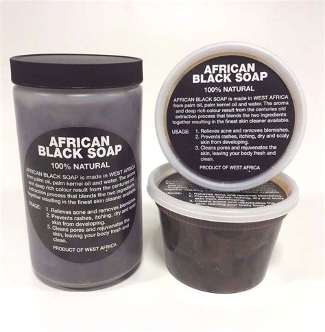 African black soap has become increasingly popular with the impressive benefits it provides. Details about Raw African Black Soap Paste 100% Pure ...
