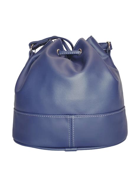 Navy Blue Bucket Bag Shoulder Bag Navy Blue Bag Exclusive Etsy