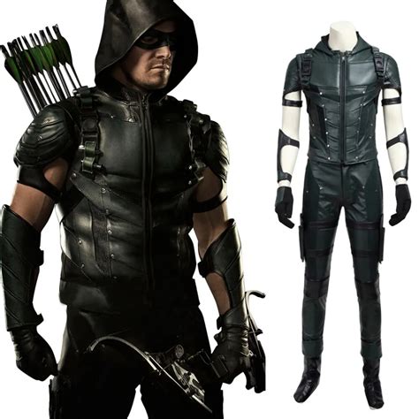 Arrow Season 8 Cosplay Costume Arrow Oliver Queen Costume Uniform
