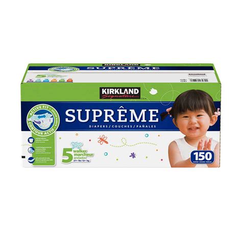 Buy Kirkland Signature Supreme Diapers Size Quantity By Kirkland