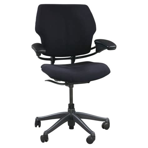 We are proud to offer a number of exclusive leather colors on humanscale chairs at standard leather prices. Humanscale Freedom Used Mid Back Task Chair, Black ...