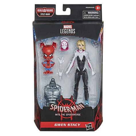 Marvel Legends Spider Gwen Stacy Figure 6 Baf Absorbing Man Spider Man