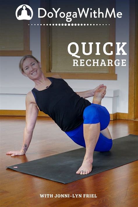 quick recharge yoga class recharge doyogawithme