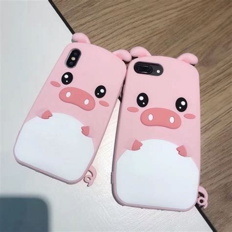 Girls Cute Pig Phone Case Back Cover For Iphone 11 Pro Max