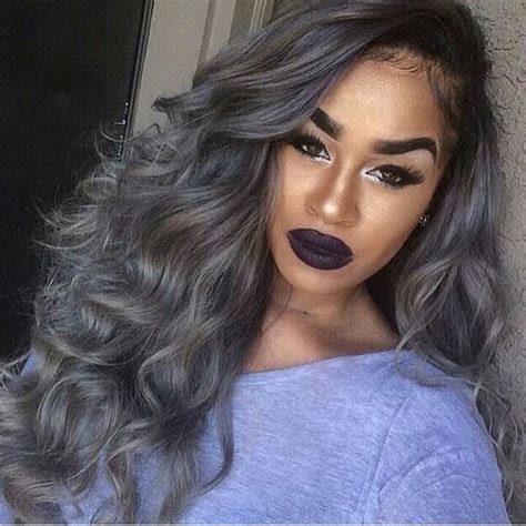 25 New Grey Hair Color Combinations For Black Women – The Style News