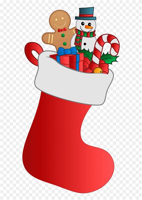 Christmas Stocking Clip Art 2 Kids Christmas Stocking Clipart Png