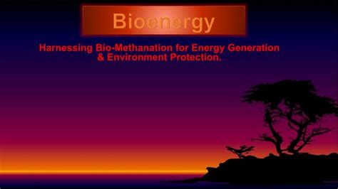 Bioenergy Ppt