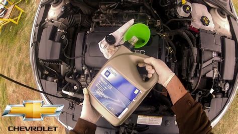 Chevrolet Cruze Oil And Filter Change Youtube
