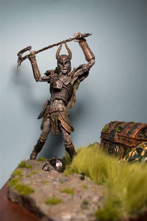 Skyrim Diorama Draugr Deathlord By Michaeleastwood On Deviantart