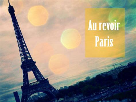 Idéia da Dica: Au revoir Paris