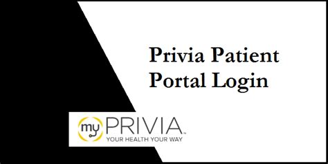 Privia Patient Portal Login Digital Patient Portal