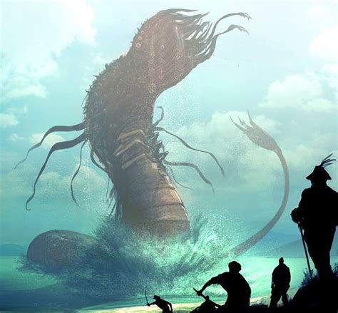 De 25 Bedste Idéer Inden For Mythical Sea Creatures På Pinterest