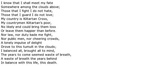 Hate Poems > My poetic side