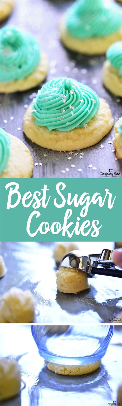 Place the 3/4 cup (149g) sugar in a large plastic bag, or in a shallow pan. Best Sugar Cookie Recipe - The Gunny Sack