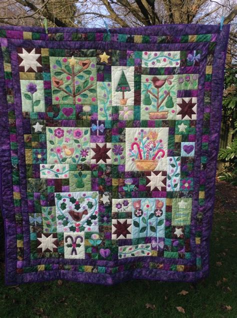 Block Of The Month Quilt Quilts Homemade Quilts Block Of The Month