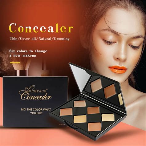Buy New 6 Colors Face Makeup Concealer Cream Niceface