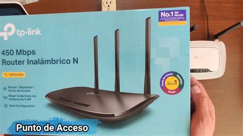 Como Configurar Router Tp Link Tl Wr940n En Modo Access Point Paso A