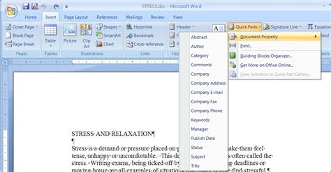 Microsoft Office 2010 Microsoft Word 2010 Screen Layouts