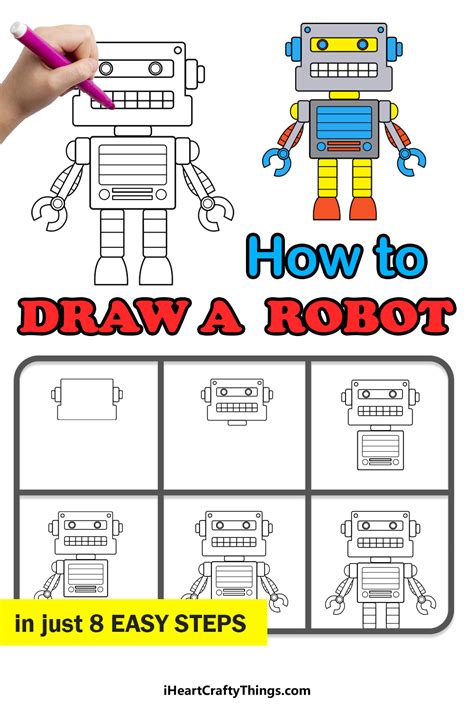 How To Draw A Robot A Step By Step Guide Cmc Distribution English