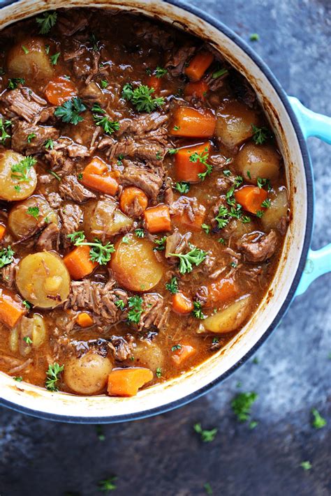 This Guinness Beef Stew Recipe Is Made On The Stovetop In A Dutch Oven