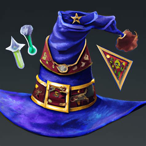 A Hyper Realistic Mage Hat · Creative Fabrica