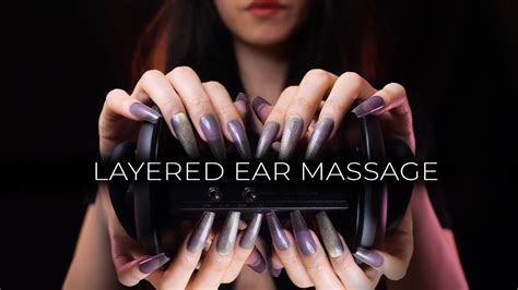 Asmr Hypnotizing Layered Ear Massage And Cleaning No Talking Youtube
