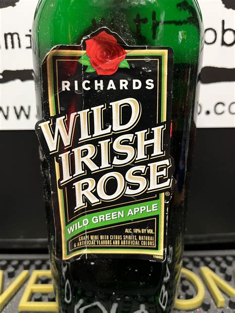 bum wine of the week wild irish rose wild green apple