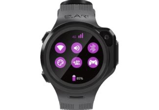 ELARI 4GR 4G Destekli Akıllı Çocuk Saati Siyah Fiyatı Özellikleri