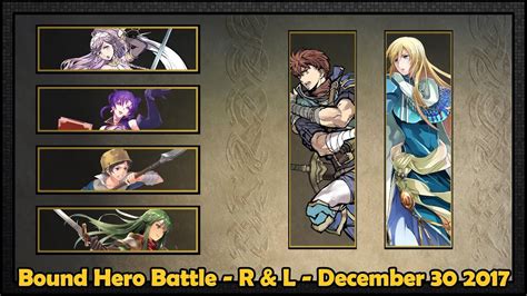 Fire Emblem Heroes Bound Hero Battle R And L Infernal 4 Attack