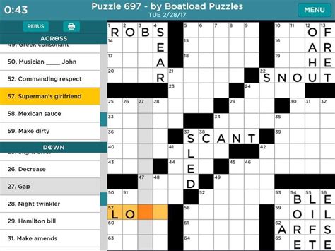 Click the green 'make printable' button in the top left of the page when you are ready. Daily Crossword Puzzle To Solve From Aarp Games - Daily ...