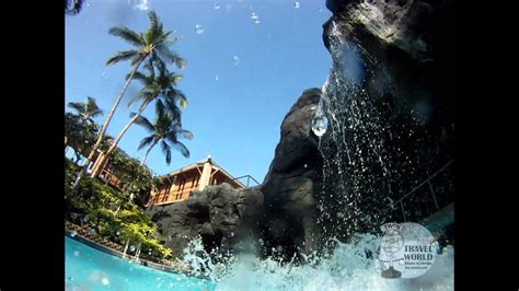 Waterslide At Hilton Waikoloa Village In Hawaii Youtube
