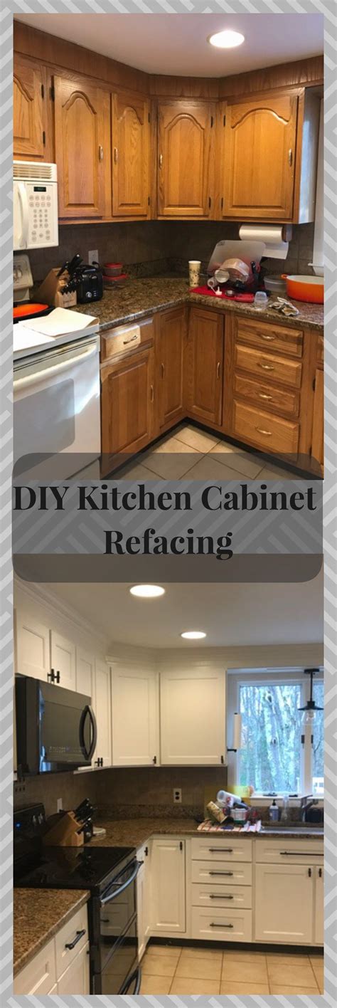 How hard is it to do yourself? DIY Kitchen Cabinet Refacing | Diy kitchen cabinets ...